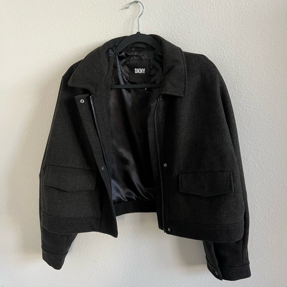 Dkny Jackets & Blazers - DKNY Charcoal Gray Jacket
